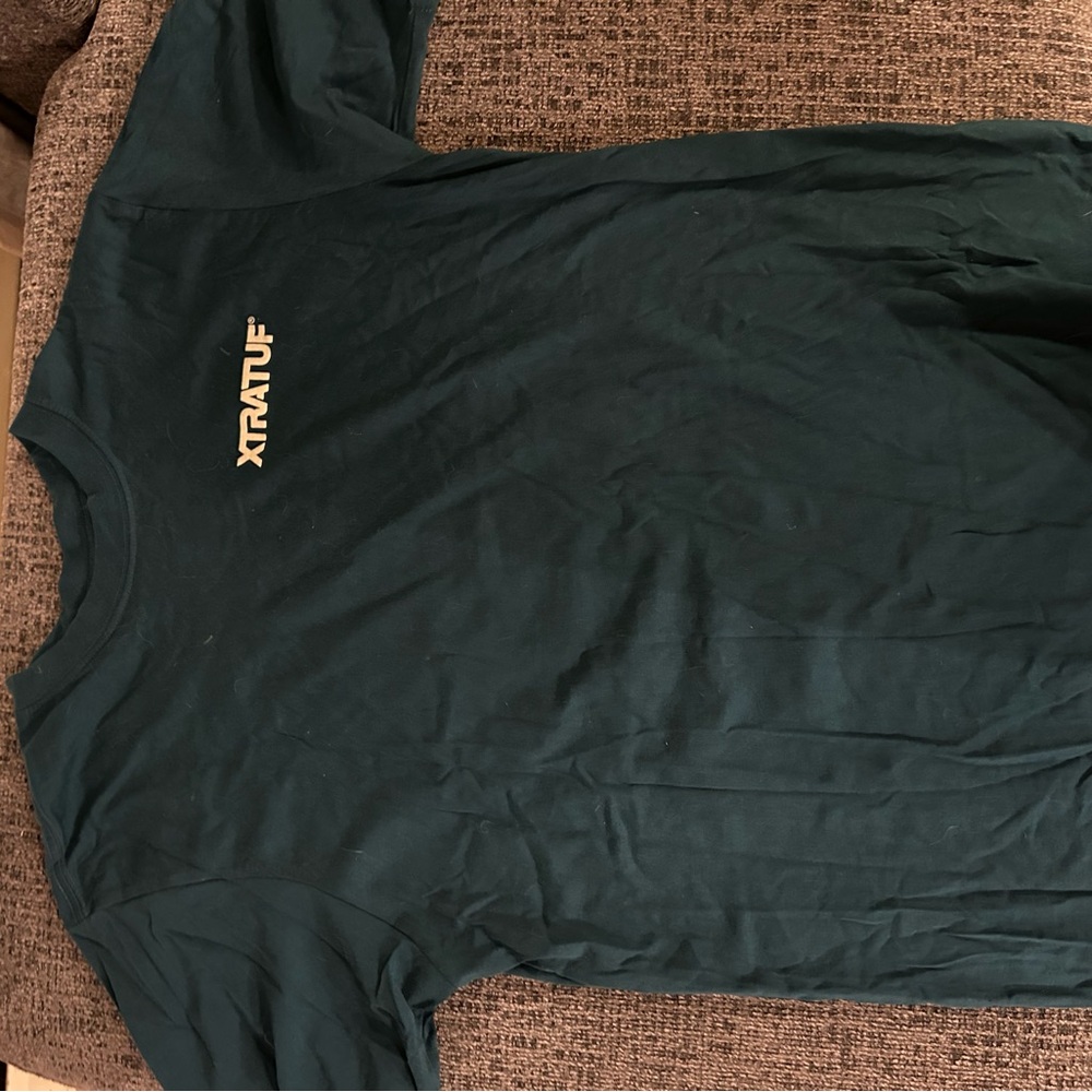Teal XTRATUF Fisherman tshirt